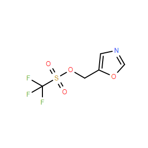 惡唑-5-羥甲基三氟甲磺酸酯,Oxazol-5-ylmethyl trifluoromethanesulfonate