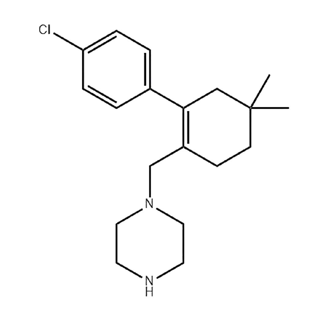 1-[[2-(4-氯苯基)-4,4-二甲基環(huán)己-1-烯基]甲基]哌嗪,1-((4'-chloro-5,5-dimethyl-3,4,5,6-tetrahydro-[1,1'-biphenyl]-2-yl)methyl)piperazine