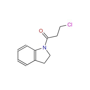 3-氯-1-(2,3-二氫-1H-吲哚-1-基)-1-丙酮,3-Chloro-1-(2,3-dihydro-1H-indol-1-yl)propan-1-one