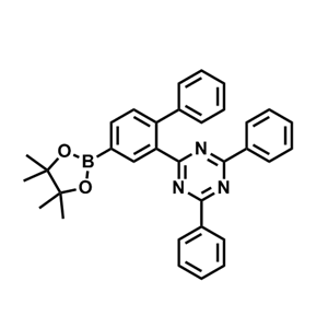 2,4-二苯基-6-（4-（4,4,5,5-四甲基-1,3,2-二氧雜硼烷-2-基）-[1,1'-聯(lián)苯]-2-基）-1,3,5-三嗪