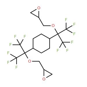 2-[[1,1,1,3,3,3-hexafluoro-2-[4-[1,1,1,3,3,3-hexafluoro-2-(oxiran-2-ylmethoxy)propan-2-yl]cyclohexyl]propan-2-yl]oxymethyl]oxirane