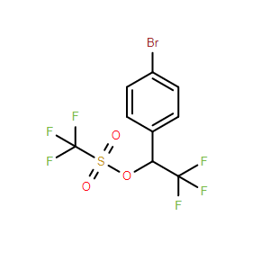 1-（4-溴苯基）-2,2,2-三氟乙基三氟甲磺酸酯