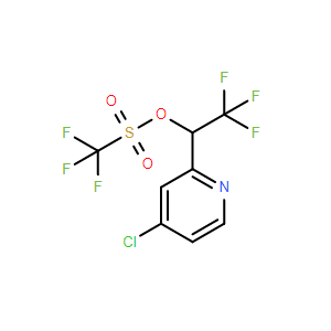 1-(4-氯吡啶-2-基)-2,2,2-三氟乙基三氟甲磺酸酯