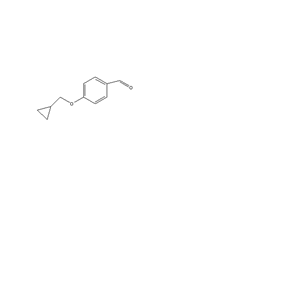 4-(環(huán)丙基甲氧基)苯甲醛,4-(CYCLOPROPYLMETHOXY)BENZALDEHYDE