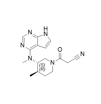 托法替尼雜質16,3-((3S,4R)-4-methyl-3-(methyl(7H-pyrrolo[2,3-d]pyrimidin-4-yl) amino)piperidin-1-yl)-3-oxopropanenitrile