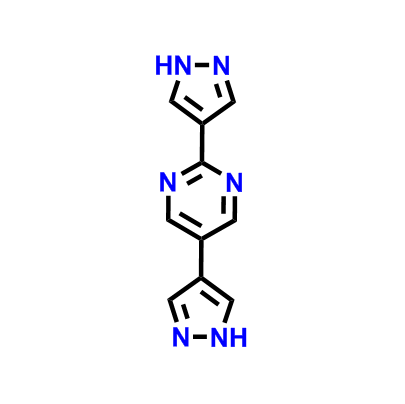 2,5-二（1H-吡唑-4-基）嘧啶,2,5-di(1H-pyrazol-4-yl)pyrimidine