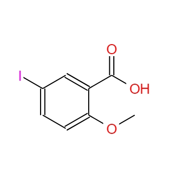 5-碘-2-甲氧基苯甲酸,5-Iodo-2-methoxybenzoic acid