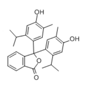 5',5''-二異丙基-2',2''-二甲基酚酞,5',5''-DIISOPROPYL-2',2''-DIMETHYLPHENOLPHTHALEIN