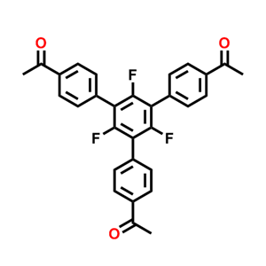 1,3,5-三氟-2,4,6-三（4-乙酰基苯基）苯