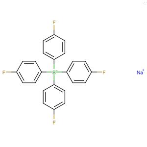 四（4-氟苯基）硼酸鈉  25776-12-9  Sodiumtetrakis(4-fluorophenyl)borate