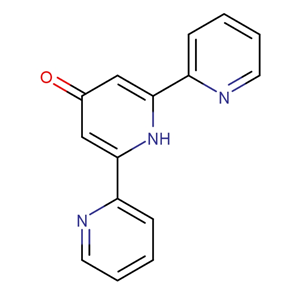 2,6-双(2-吡啶基)-4-吡啶酮   2,6-Bis(2-pyridyl)-4(1H)-pyridone   128143-88-4 克级供货，可按需分装