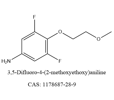 3,5-Difluoro-4-(2-methoxyethoxy)aniline,3,5-Difluoro-4-(2-methoxyethoxy)aniline