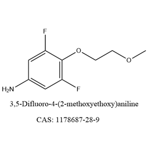 3,5-Difluoro-4-(2-methoxyethoxy)aniline,3,5-Difluoro-4-(2-methoxyethoxy)aniline