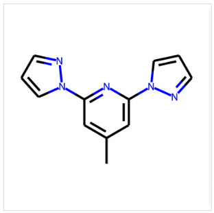 4-甲基-2,6-二(1H-吡唑-1-基)吡啶,4-Methyl-2,6-di(1H-pyrazol-1-yl)pyridine