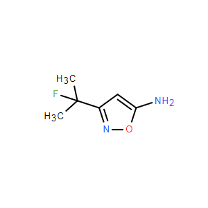 3-(2-氟丙烷-2-基)異惡唑-5-胺,3-(2-Fluoropropan-2-yl)isoxazol-5-amine