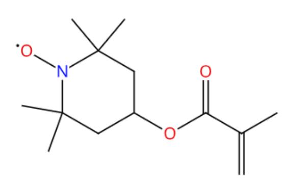 4-甲基丙烯酰氧-2,2,6,6-四甲基哌啶1-氧自由基,4-Methacryloyloxy-TEMPO Free Radical