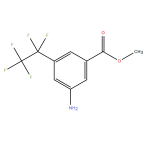 3-氨基-5-(全氟乙基)苯甲酸甲酯