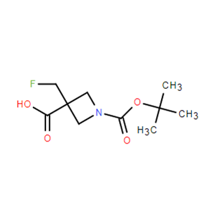 1-(叔丁氧羰基)-3-氟甲基)氮杂环丁烷-3-羧酸