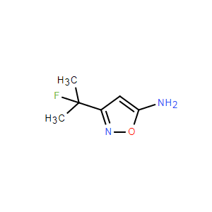 3-(2-氟丙烷-2-基)異惡唑-5-胺