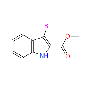 3-溴吲哚-2-甲酸甲酯,Methyl 3-bromo-1H-indole-2-carboxylate