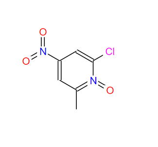 2-氯-6-甲基-4-硝基吡啶 1-氧化物,2-CHLORO-6-METHYL-4-NITROPYRIDINE 1-OXIDE