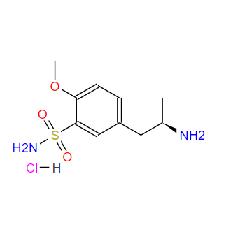 (R)-(-)-5-(2-氨基丙基)-2-甲氧基苯磺胺鹽酸鹽,(S)-3-(4’-Methoxy-3’-sulfonamidophenyl)-2-propylamine Hydrochloride