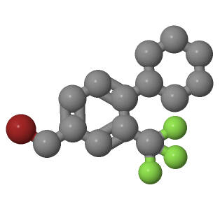 1-環(huán)已基-2-三氟甲基-4-溴甲基苯,4-(Bromomethyl)-1-cyclohexyl-2-(trifluoromethyl)benzene