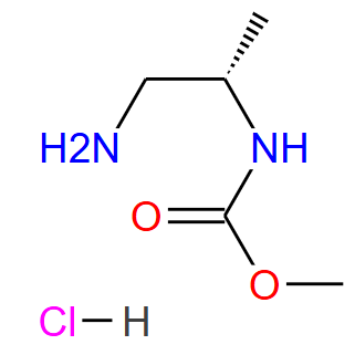 (S)-1-氨基丙烷-2-基氨基碳酸甲酯鹽酸鹽,(S)-Methyl (1-aminopropan-2-yl)carbamate hydrochloride