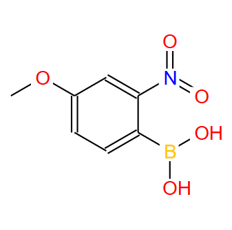 4-甲氧基-2-硝基苯基硼酸,4-Methoxy-2-nitrophenylboronic acid