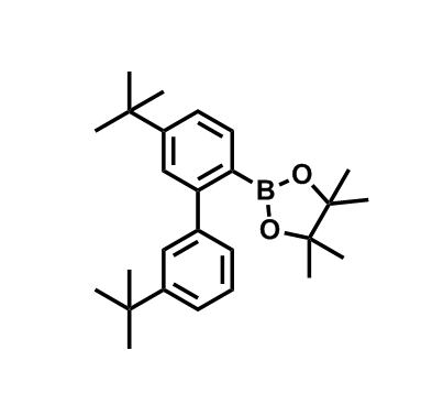 2-(3',5-di-tert-butyl-[1,1'-biphenyl]-2-yl)-4,4,5,5-tetramethyl-1,3,2-dioxaborolane