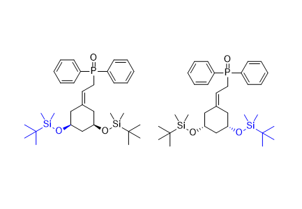 帕立骨化醇杂质20,((Z)-2-((3R,5S)-3,5-bis((tert-butyldimethylsilyl)oxy)cyclohexylidene)ethyl)diphenylphosphine oxide & ((E)-2-((3R,5S)-3,5-bis((tert-butyldimethylsilyl)oxy)cyclohexylidene)ethyl)diphenylphosphine oxide