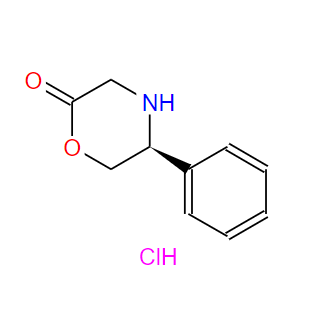 (5S)-5-苯基-2-嗎啉酮鹽酸鹽,(5S)-5-Phenyl-2-morpholinone hydrochloride