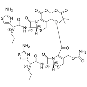 头孢卡品酯酯型二聚体