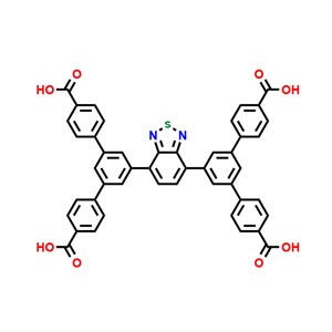 4,7-二(3,5-二(4-羧基苯基)苯基)-2,1,3-苯并噻二唑