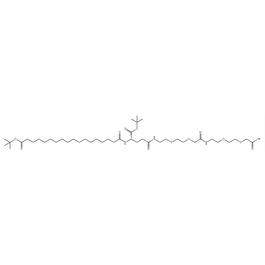 索瑪魯肽側(cè)鏈,tBuO-Ste-Glu(AEEA-AEEA-OH)-OtBu