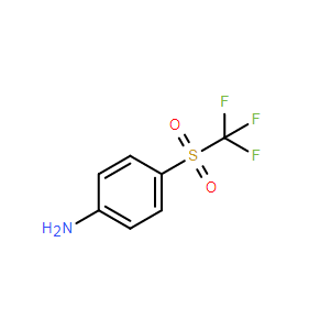 4-(三氟甲基磺?；?苯胺,4-((Trifluoromethyl)sulfonyl)aniline