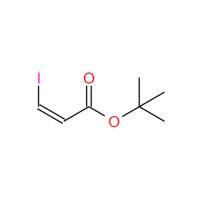 2-Propenoic acid, 3-iodo-, 1,1-dimethylethyl ester, (2Z)-,2-Propenoic acid, 3-iodo-, 1,1-dimethylethyl ester, (2Z)-