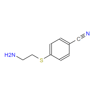 4-[(2-aminoethyl)thio]-Benzonitrile,4-[(2-aminoethyl)thio]-Benzonitrile