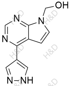 巴瑞替尼雜質(zhì)15,(4-(1H-pyrazol-4-yl)-7H-pyrrolo[2,3-d]pyrimidin-7-yl)methanol