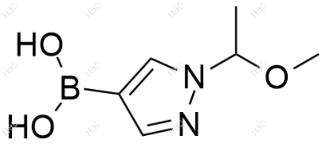 巴瑞替尼杂质77,(1-(1-methoxyethyl)-1H-pyrazol-4-yl)boronic acid