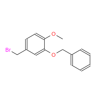 2-(芐氧基)-4-(溴甲基)-1-甲氧基苯,2-(Benzyloxy)-4-(bromomethyl)-1-methoxybenzene