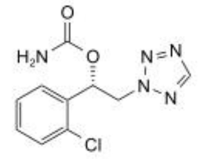 西諾氨酯雜質(zhì) 氨基甲酸(S)-(-)-1-(2-氯苯基)-2-四唑-2-基乙基酯,carbamic acid (S)-(-)-1-(2-chloro-phenyl)-2-tetrazol-2-yl-ethyl ester