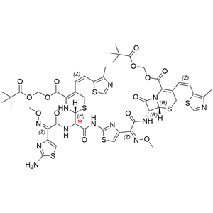 頭孢妥侖匹酯開環(huán)二聚體雜質，頭孢妥侖匹酯雜質P16,Cefditoren Pivoxil Open Ring Dimer(P16)