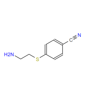 4-[(2-aminoethyl)thio]-Benzonitrile,4-[(2-aminoethyl)thio]-Benzonitrile