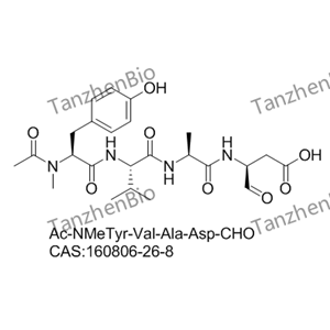 Ac-NMeTyr-Val-Ala-Asp-CHO 160806-26-8