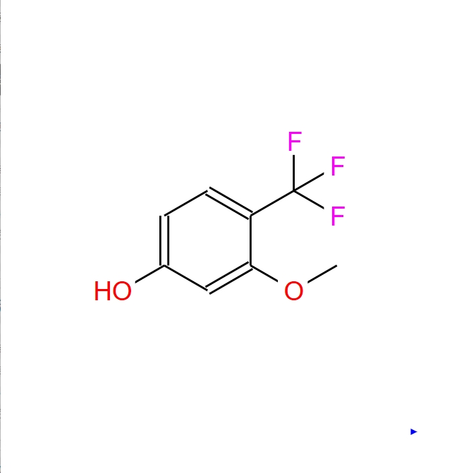 3-甲氧基-4-(三氟甲基)苯酚,3-methoxy-4-(trifluoromethyl)phenol