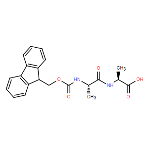 (S)-2-((S)-2-(((( 9H-芴-9-基)甲氧基)羰基)氨基)丙酰氨基)丙酸,Fmoc-Ala-Ala-OH