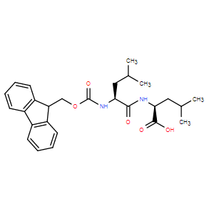 (S)-2-((S)-2-((((9H-芴-9-基)甲氧基)羰基)氨基)-4-甲基戊酰胺基)-4-甲基戊酸,(S)-2-((S)-2-((((9H-Fluoren-9-yl)methoxy)carbonyl)amino)-4-methylpentanamido)-4-methylpentanoic acid