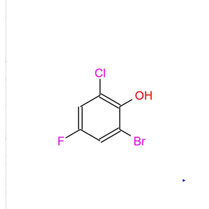 2-溴-6-氯-4-氟苯酚,2-Bromo-6-chloro-4-fluorophenol