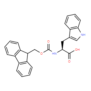 (S)-2-((((9H-芴-9-基)甲氧基)羰基)氨基)-3-(1H-吲哚-3-基)丙酸,Fmoc-Trp-OH